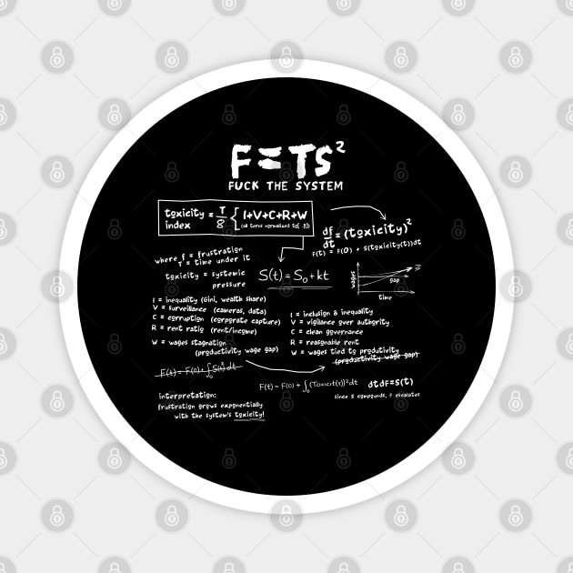 TOXICITY Magnet by artslaves